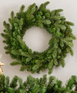 24" Cypress Spruce Artificial Christmas Wreath Unlit