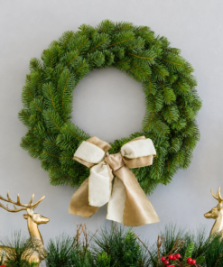 24" King Douglas Fir Artificial Christmas Wreath Unlit