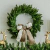 24" Yorkshire Fir Artificial Christmas Wreath Unlit