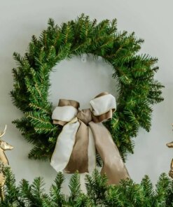 24" Yorkshire Fir Artificial Christmas Wreath Unlit