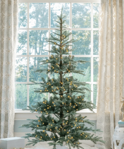 6' King Noble Fir™ Artificial Christmas Tree with 450 Warm White LED Lights