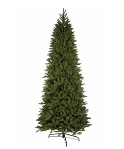 6.5' King Fraser Fir™ Slim Artificial Christmas Tree with 600 Warm White LED Lights