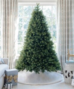 6.5' Royal Fir Artificial Christmas Tree with 850 Warm White & Multi-Color LED Lights