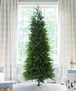 7.5' King Fraser Fir™ Slim Artificial Christmas Tree Unlit