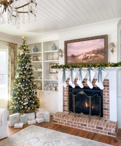 7.5' King Fraser Fir™ Slim Artificial Christmas Tree Unlit