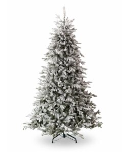 7.5' Queen Flock® Artificial Christmas Tree with 800 Warm White LED Lights