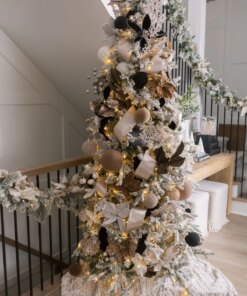 7.5' Queen Flock® Slim Artificial Christmas Tree Unlit