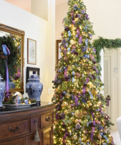7.5' Royal Fir Slim Artificial Christmas Tree Unlit