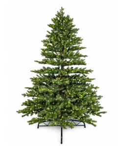 7.5' Rushmore Fir Artificial Christmas Tree with 750 Warm White LED Lights