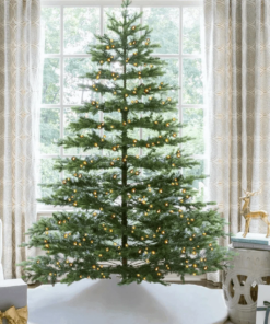 7.5' Rushmore Fir Artificial Christmas Tree with 750 Warm White LED Lights