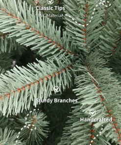 8' Tribeca Blue Spruce Artificial Christmas Tree Unlit