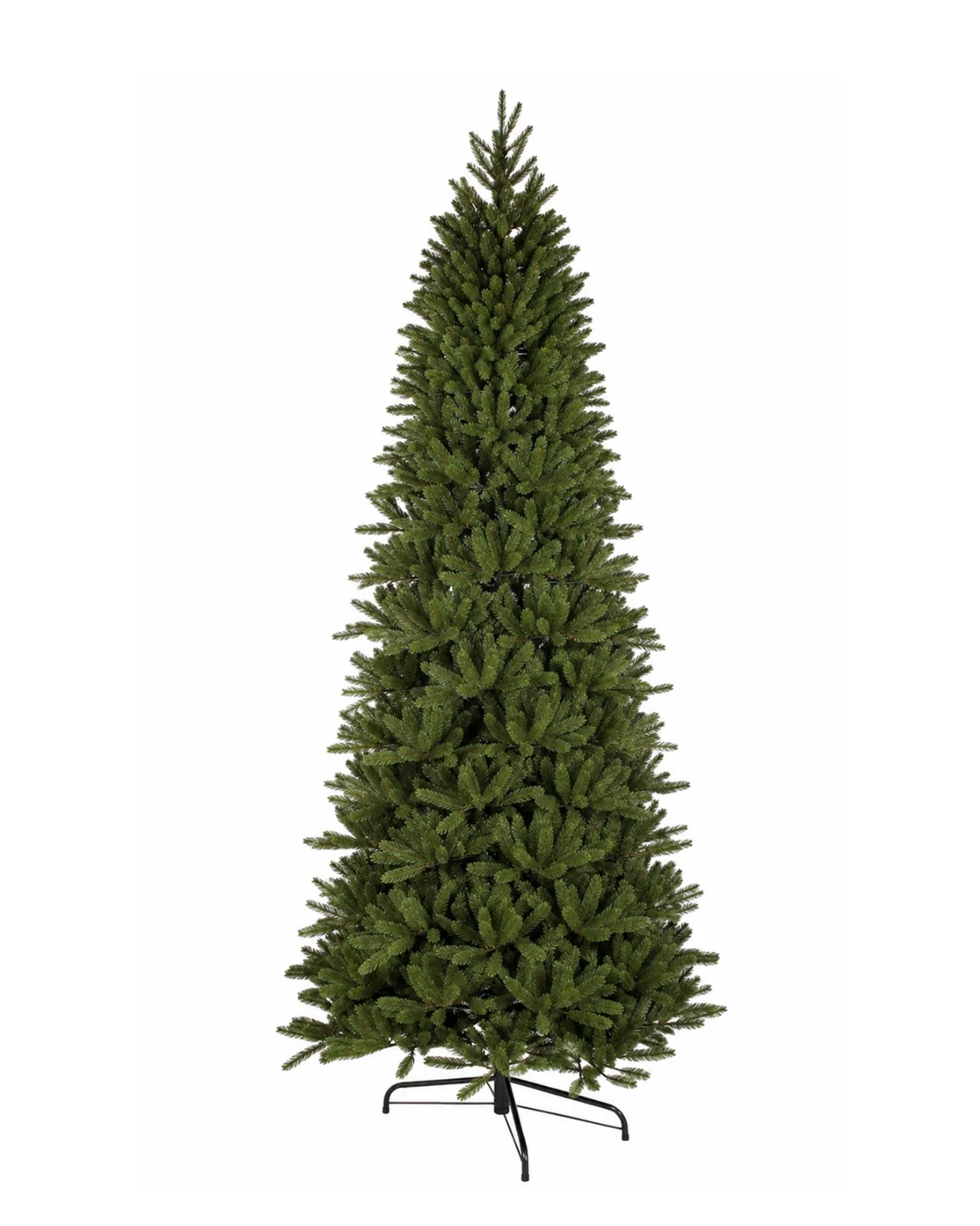 9' King Fraser Fir™ Slim Artificial Christmas Tree with 900 Warm White & Multi-Color LED Lights