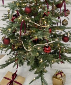 Burgundy Essential Glass Ornaments (24 Pack)
