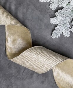 Champagne Ribbon (10 Yards) from King Of Christmas