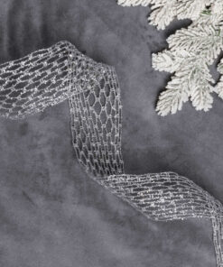 Netted Stretch Ribbon (10 Yards) from King Of Christmas