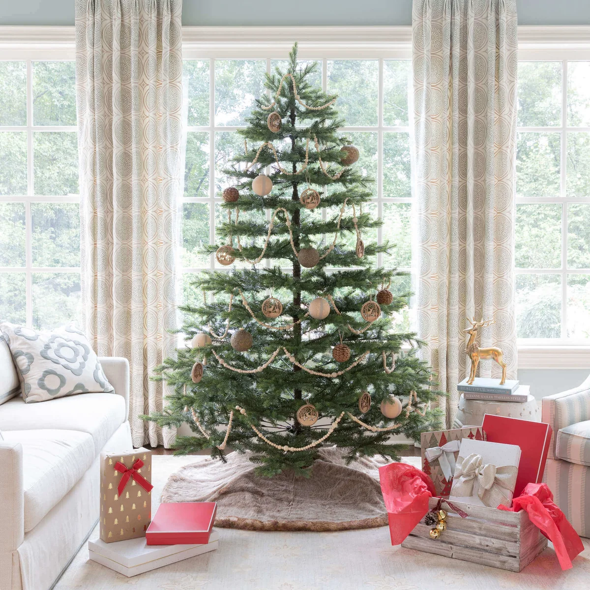 Pine Cone Ornaments (4 Pack)