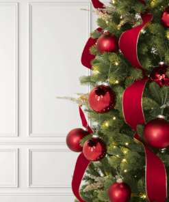 Red Essential Glass Ornaments (24 Pack)