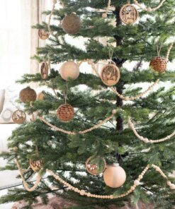 Rustic Reindeer Ornaments (12 Pack)