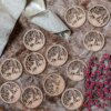 Rustic Reindeer Ornaments (12 Pack) by King Of Christmas