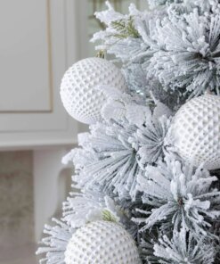 White Diamond Ornament (4 Pack)