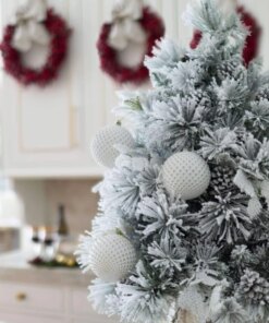 White Diamond Ornament (4 Pack)