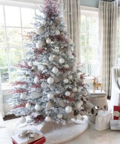 White Essential Glass Ornaments (24 Pack)