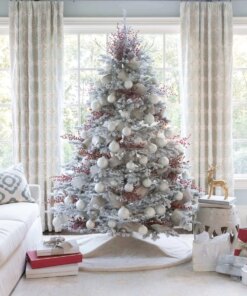 White Essential Glass Ornaments (24 Pack)