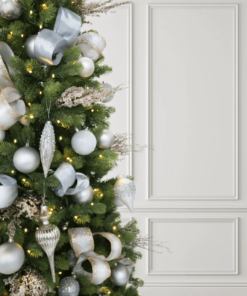 White Shatterproof Ornaments (48 Pack)